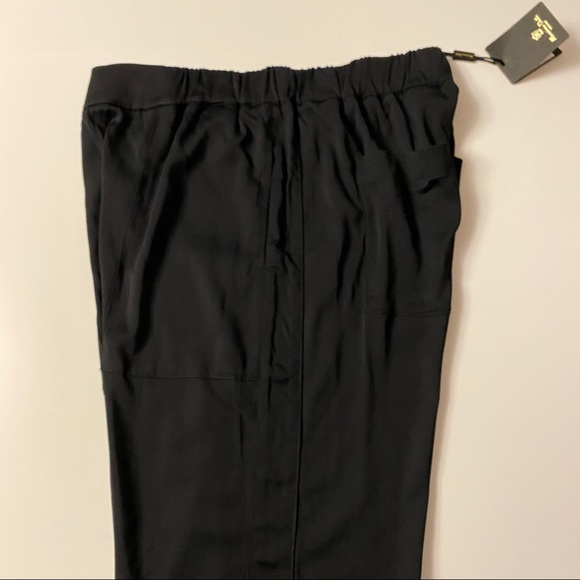 NWT Massimo Dutti black tuxedo pants SZ 42 - Picture 3 of 5